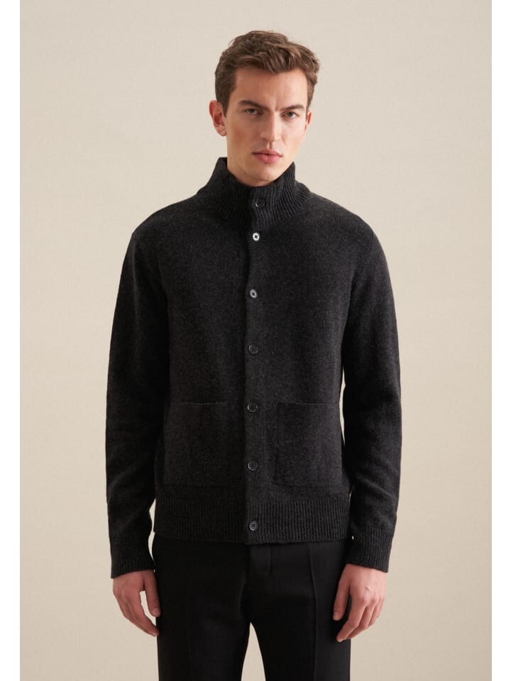 Кардиган Seidensticker Strick-Jacke Regular, серый
Кардиган Seidensticker Strick-Jacke Regular, серый