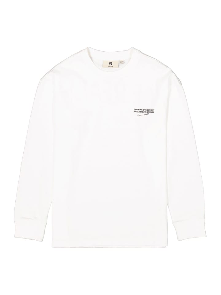 Рубашка с длинными рукавами и принтом на спине в кремово-белом цвете Garcia
Рубашка с длинными рукавами и принтом на спине в кремово-белом цвете Garcia