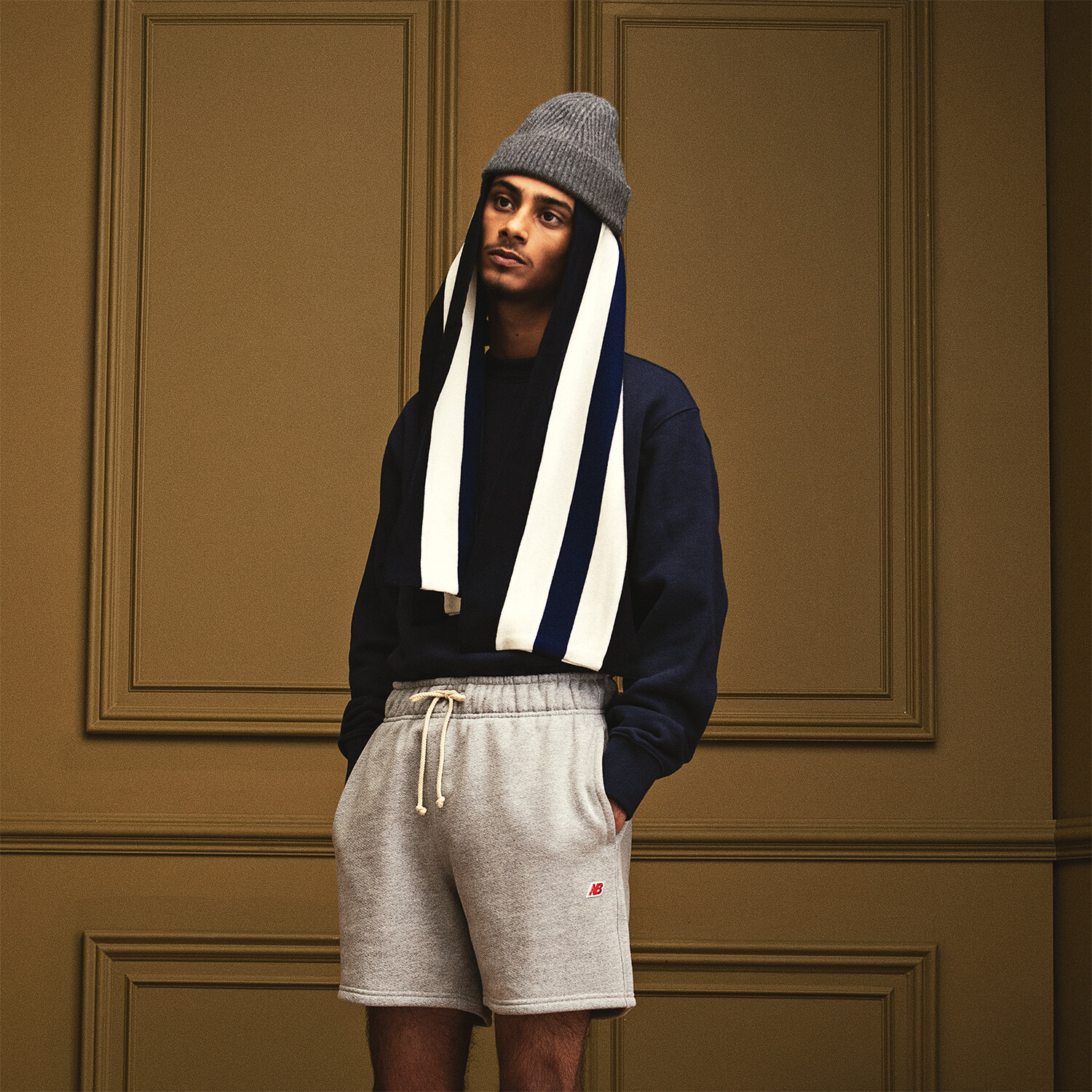 Короткие шорты Teddy Made Core спортивные серые New Balance, серый
Короткие шорты Teddy Made Core спортивные серые New Balance, серый