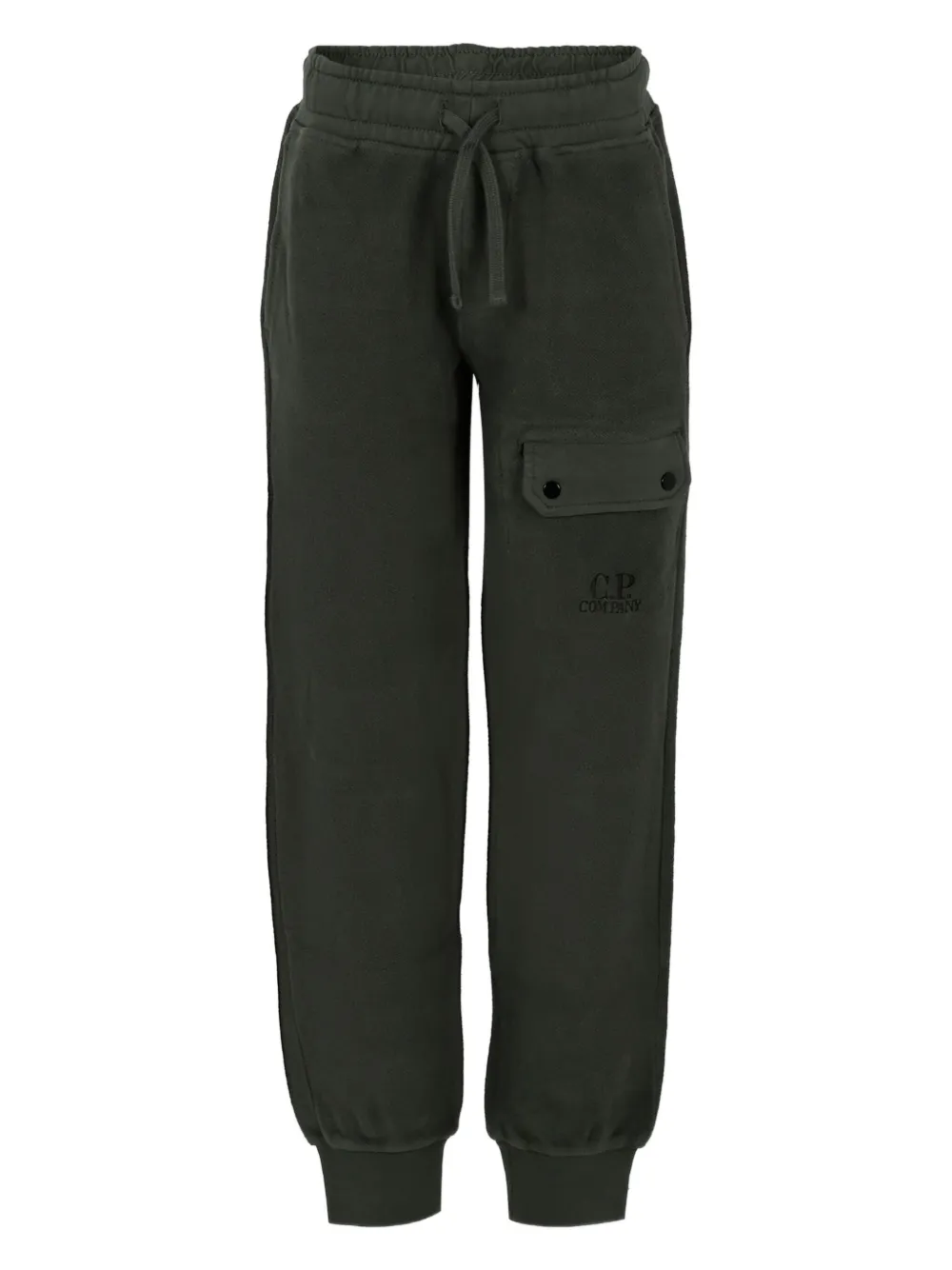 Джоггеры с вышивкой C.P. Company Kids, зеленый 
Джоггеры с вышивкой C.P. Company Kids, зеленый