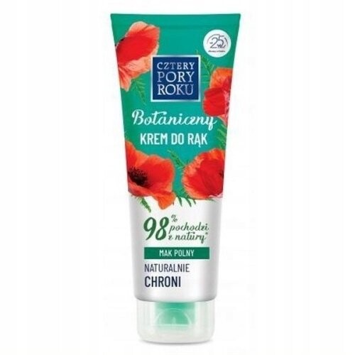 Ботанический крем для рук, полевой мак, 100 мл Four Seasons, Cztery Pory Roku 
Ботанический крем для рук, полевой мак, 100 мл Four Seasons, Cztery Pory Roku