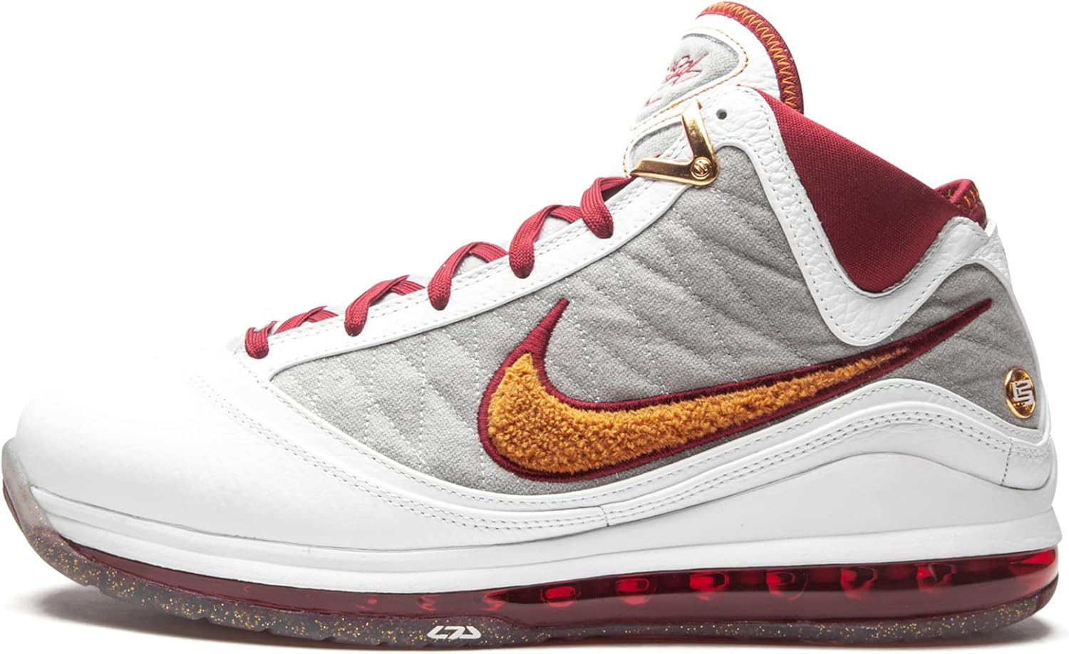Nike Mens Lebron VII, White/Grey
Nike Mens Lebron VII, White/Grey