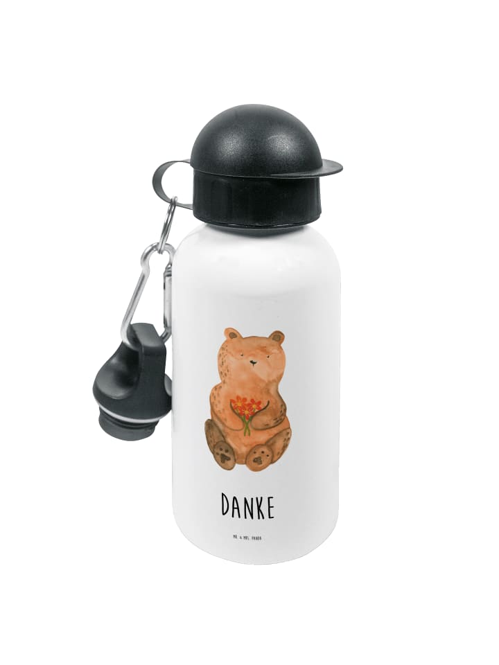 Mr. & Mrs. Panda Бутылка с водой в виде медведя с надписью «Благодарность» белого цвета
Mr. & Mrs. Panda Бутылка с водой в виде медведя с надписью «Благодарность» белого цвета