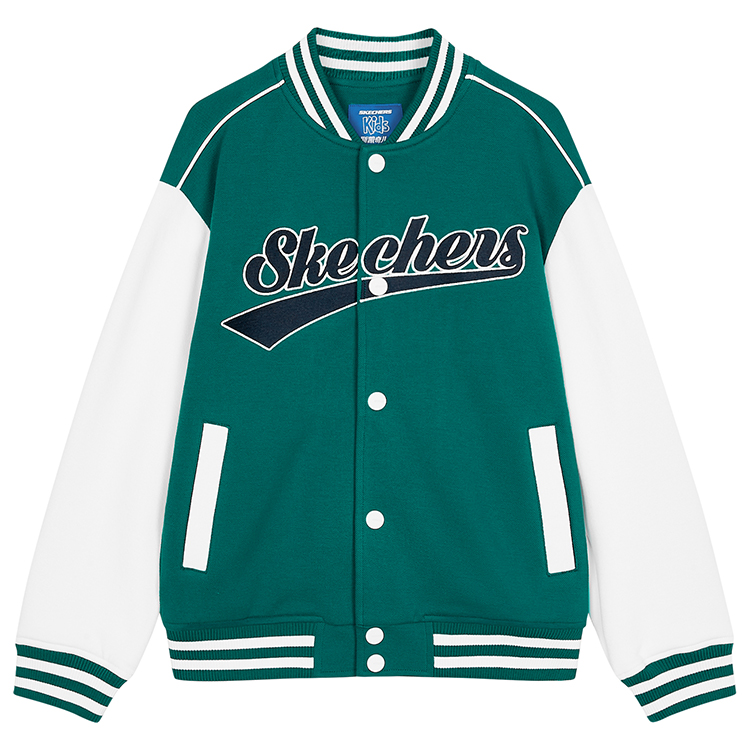 Skechers Бейсбольная куртка pale green для подростков
Skechers Бейсбольная куртка pale green для подростков