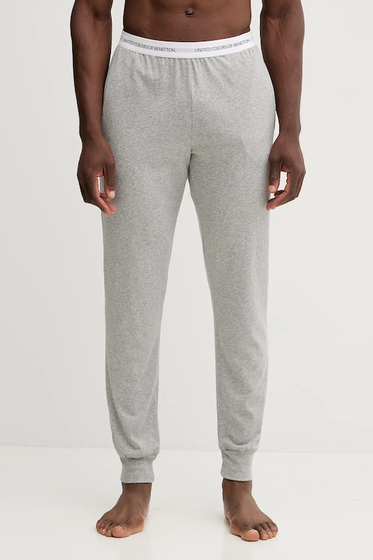 Хлопковые пижамные брюки United Colors Of Benetton, серый
Хлопковые пижамные брюки United Colors Of Benetton, серый