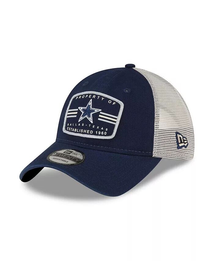 Мужская темно-синяя кепка Dallas Cowboys Property Trucker 9TWENTY Snapback New Era
Мужская темно-синяя кепка Dallas Cowboys Property Trucker 9TWENTY Snapback New Era