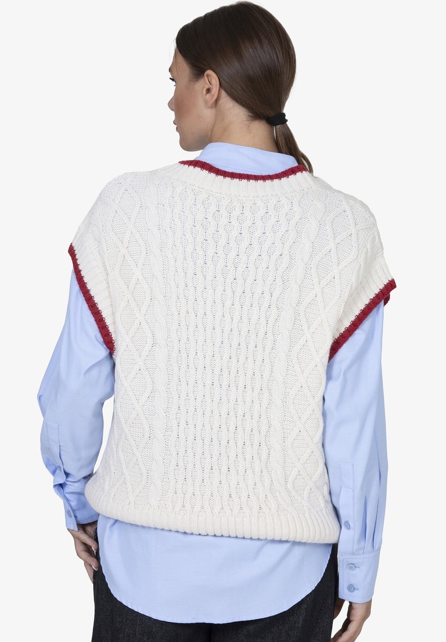 Джемпер Marc Ellis Jumper, Cream And Red/Off-White
Джемпер Marc Ellis Jumper, Cream And Red/Off-White