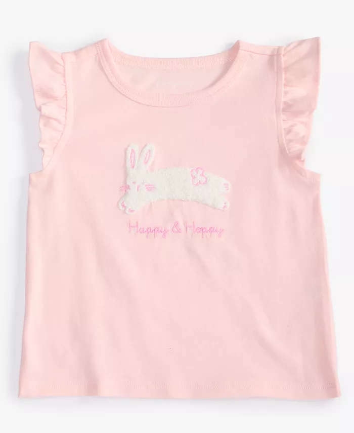 Футболка для девочек Happy & Hoppy с рукавами-крылышками First Impressions, розовый
Футболка для девочек Happy & Hoppy с рукавами-крылышками First Impressions, розовый