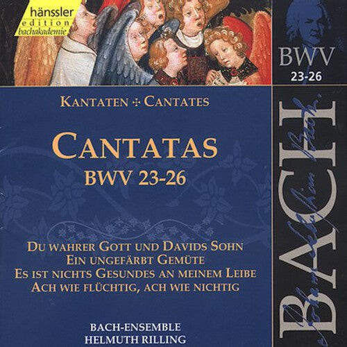 CD диск Bach / Gachinger Kantorei / Rilling: Sacred Cantatas BWV 23-26
CD диск Bach / Gachinger Kantorei / Rilling: Sacred Cantatas BWV 23-26