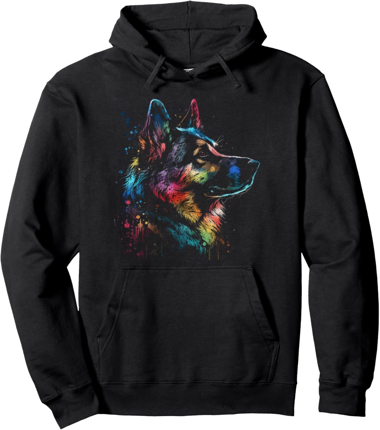 Худи в стиле ретро с изображением немецкой овчарки в стиле Splash Art Cool Colorful Dogs Splash Gifts, черный
Худи в стиле ретро с изображением немецкой овчарки в стиле Splash Art Cool Colorful Dogs Splash Gifts, черный