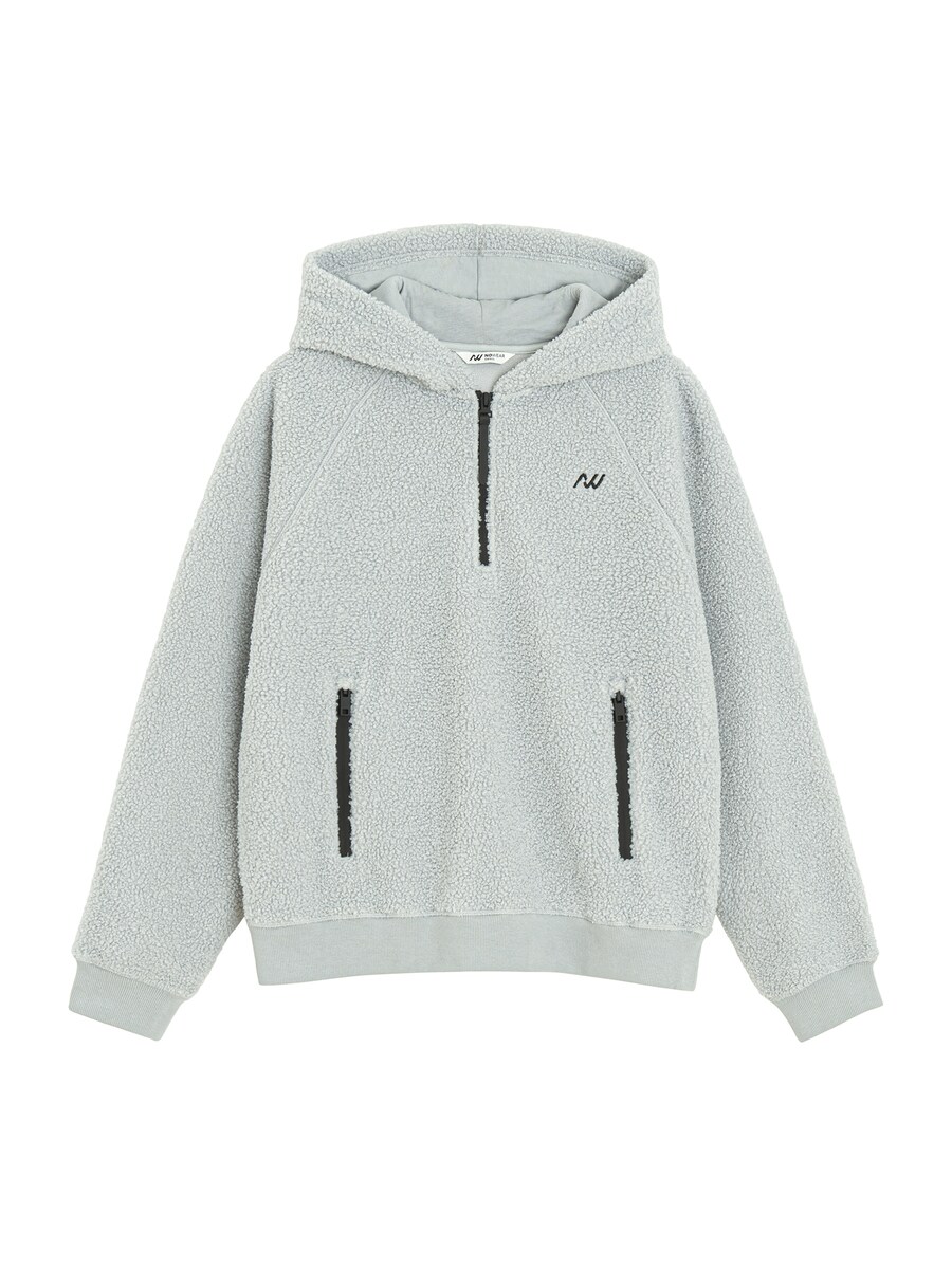 Толстовка с капюшоном на молнии NoWear, серый
Толстовка с капюшоном на молнии NoWear, серый