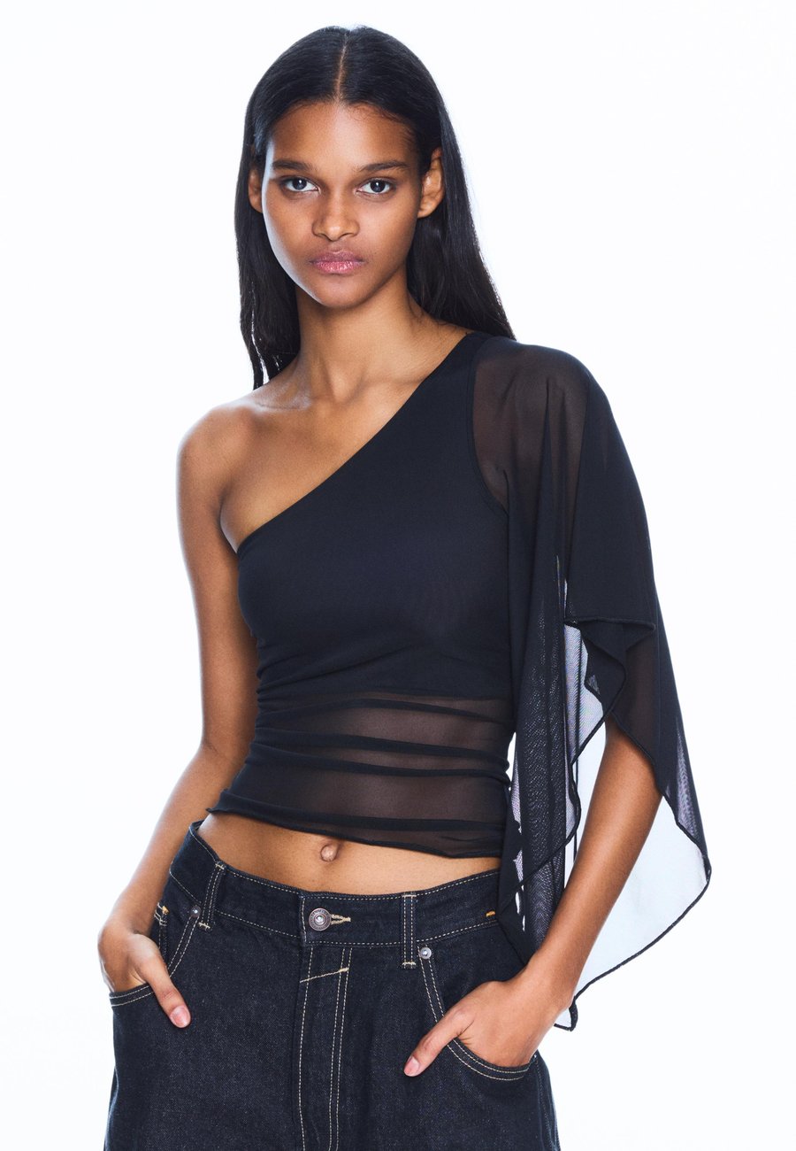 Блуза Bershka ASYMMETRIC, Black
Блуза Bershka ASYMMETRIC, Black