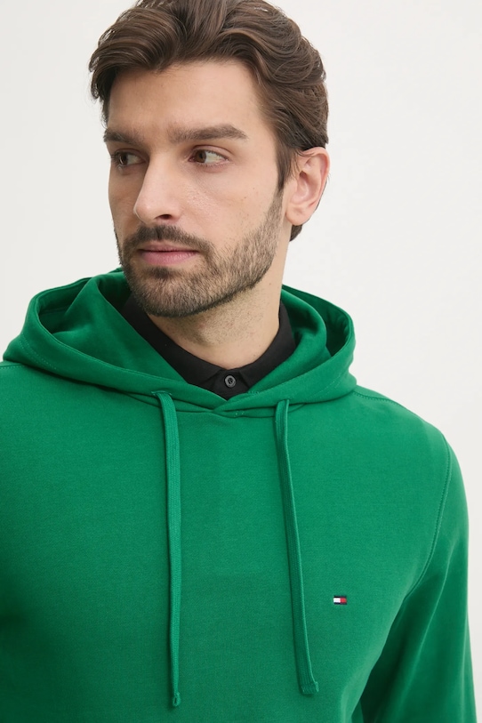 Хлопковая толстовка Tommy Hilfiger, зеленый
Хлопковая толстовка Tommy Hilfiger, зеленый