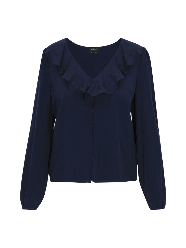 Блузка usha BLACK LABEL, темно-синий
Блузка usha BLACK LABEL, темно-синий