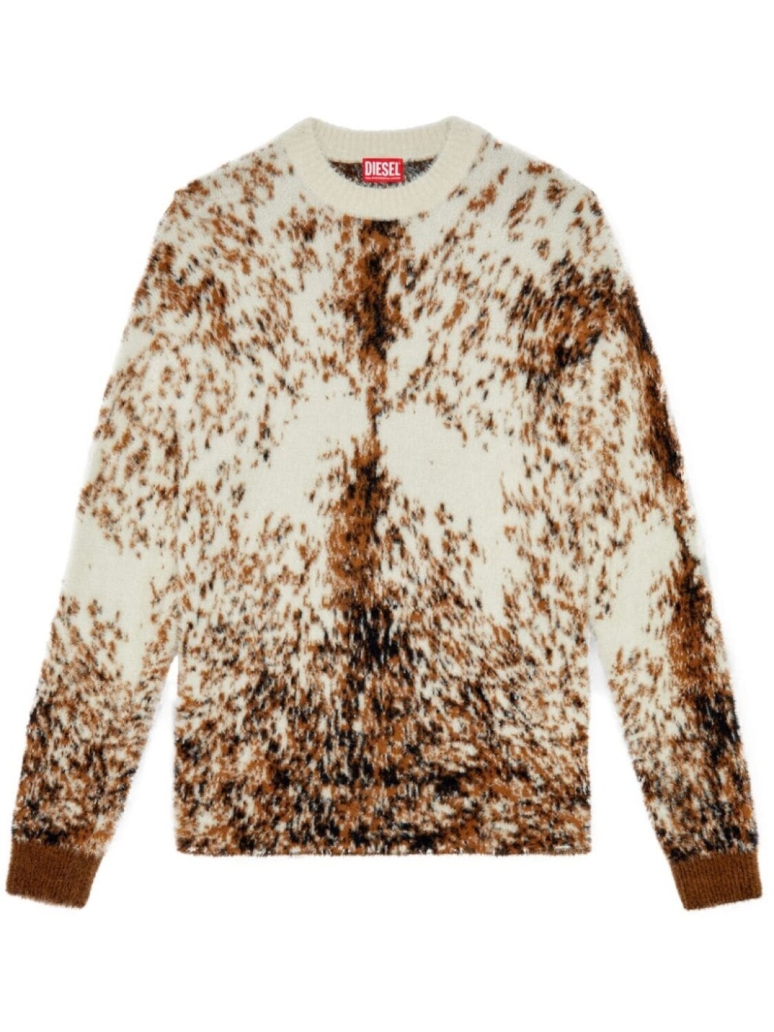 Diesel пуловер с начесом, нейтральный цвет
Diesel пуловер с начесом, нейтральный цвет