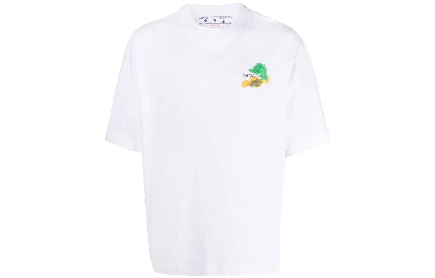 Футболка большого размера Brush Arrows Off-White, белый
Футболка большого размера Brush Arrows Off-White, белый