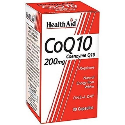 Coq-10 200 мг 30 капсул, Healthaid
Coq-10 200 мг 30 капсул, Healthaid
