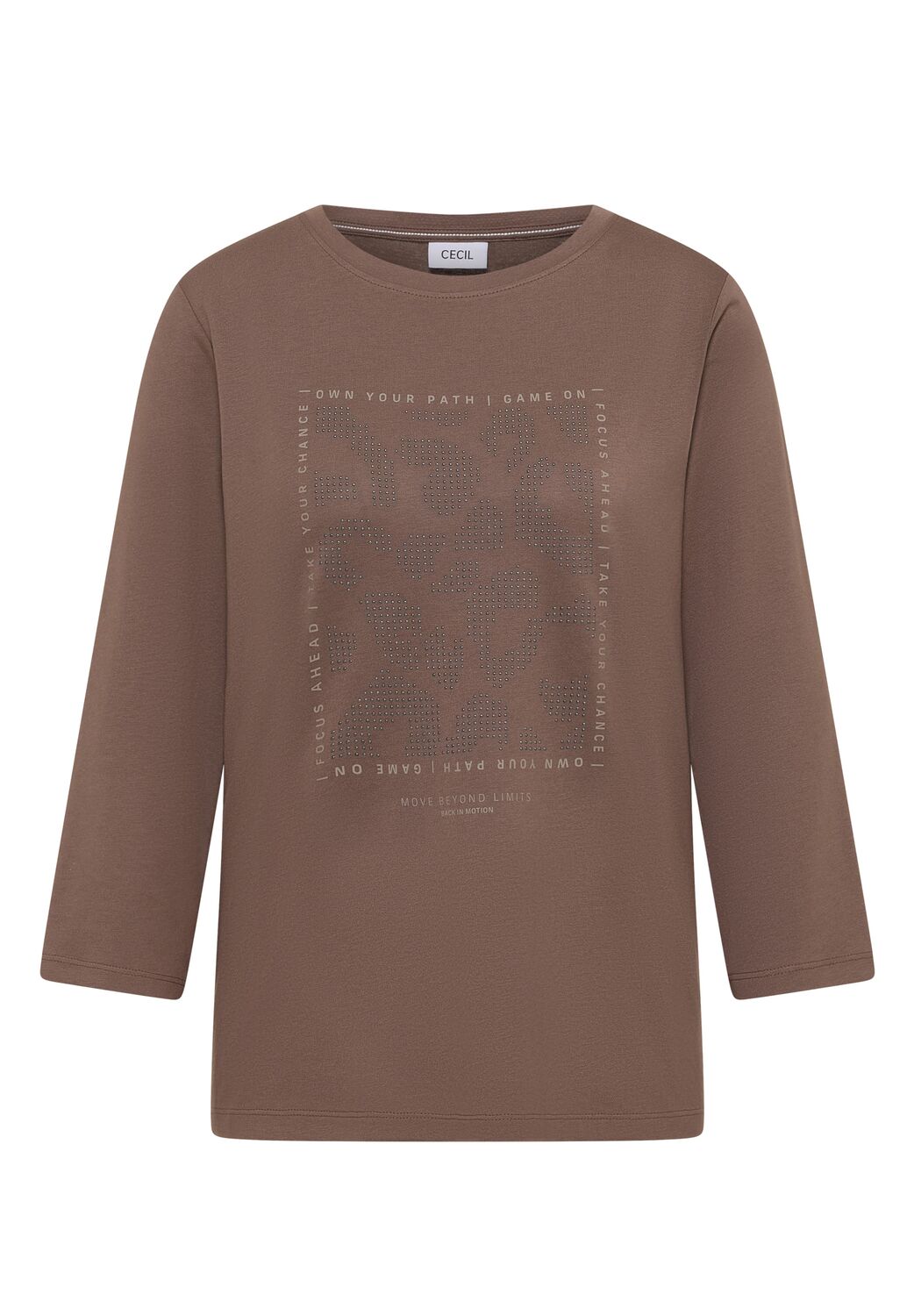 CECIL Лонгслив в цвете Brown, Light Brown
CECIL Лонгслив в цвете Brown, Light Brown