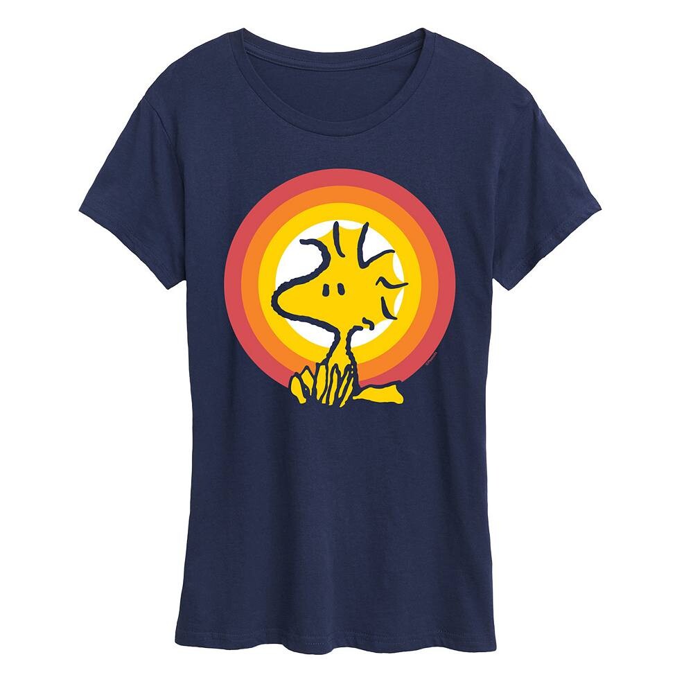 Женская футболка с рисунком Peanuts Woodstock Sunset Licensed Character, темно-синий
Женская футболка с рисунком Peanuts Woodstock Sunset Licensed Character, темно-синий