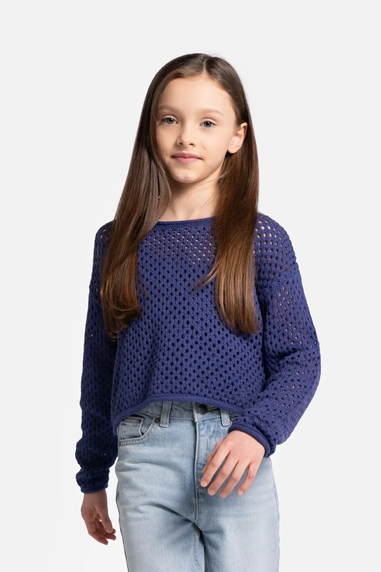 Детский хлопковый свитер Coccodrillo, синий
Детский хлопковый свитер Coccodrillo, синий