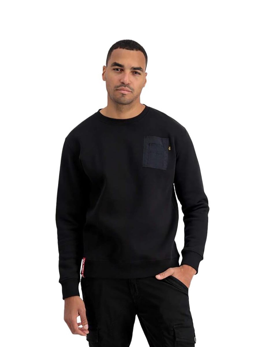 Толстовка ALPHA INDUSTRIES Pocket, черный
Толстовка ALPHA INDUSTRIES Pocket, черный