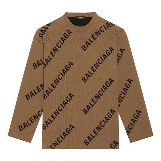 Свитер all over logo crewneck wool knit sweater 'light brown' Balenciaga, коричневый
Свитер all over logo crewneck wool knit sweater 'light brown' Balenciaga, коричневый