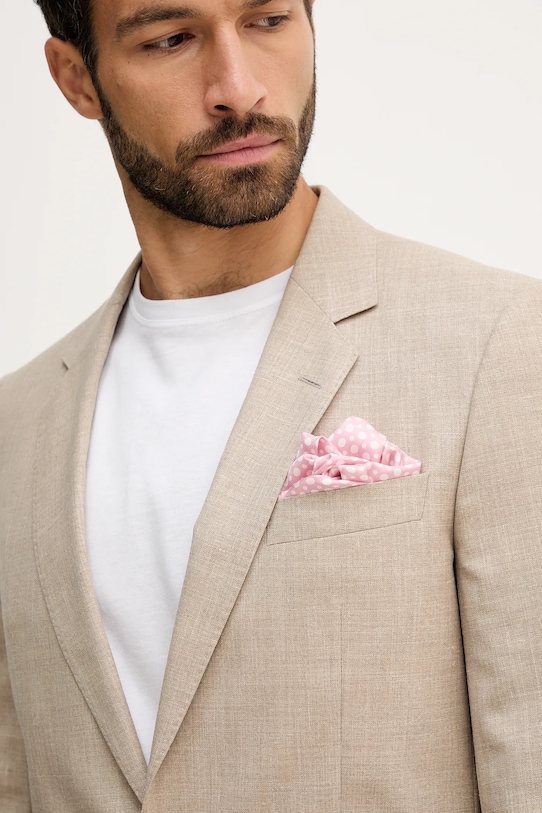 Шелковый нагрудный платок BECKHAM X Boss, розовый
Шелковый нагрудный платок BECKHAM X Boss, розовый