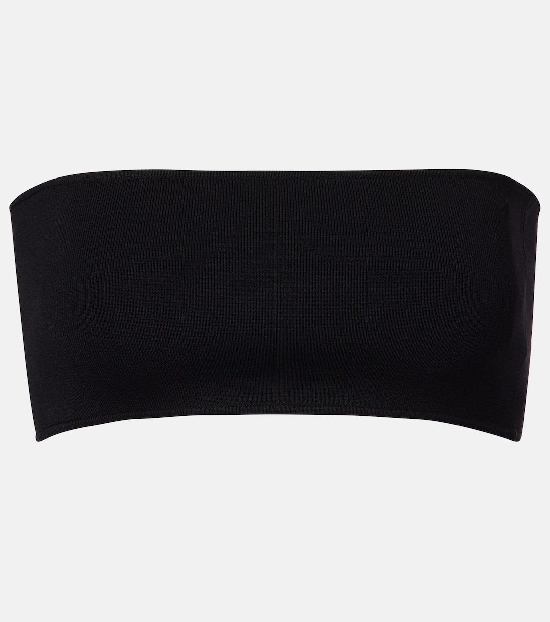 Бандо-топ из джерси Toteme, черный 
Бандо-топ из джерси Toteme, черный