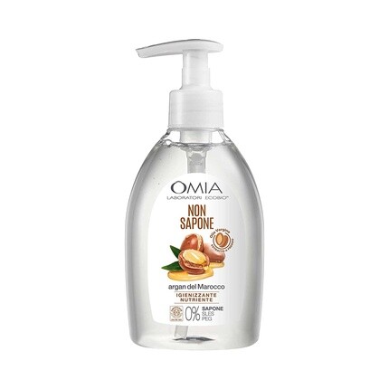 Эко-био мыло с марокканским аргановым маслом, бутылка 300 мл, Omia
Эко-био мыло с марокканским аргановым маслом, бутылка 300 мл, Omia