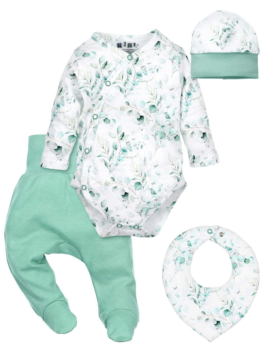 Набор NINI Eukalyptus, мятный/темно-зеленый
Набор NINI Eukalyptus, мятный/темно-зеленый