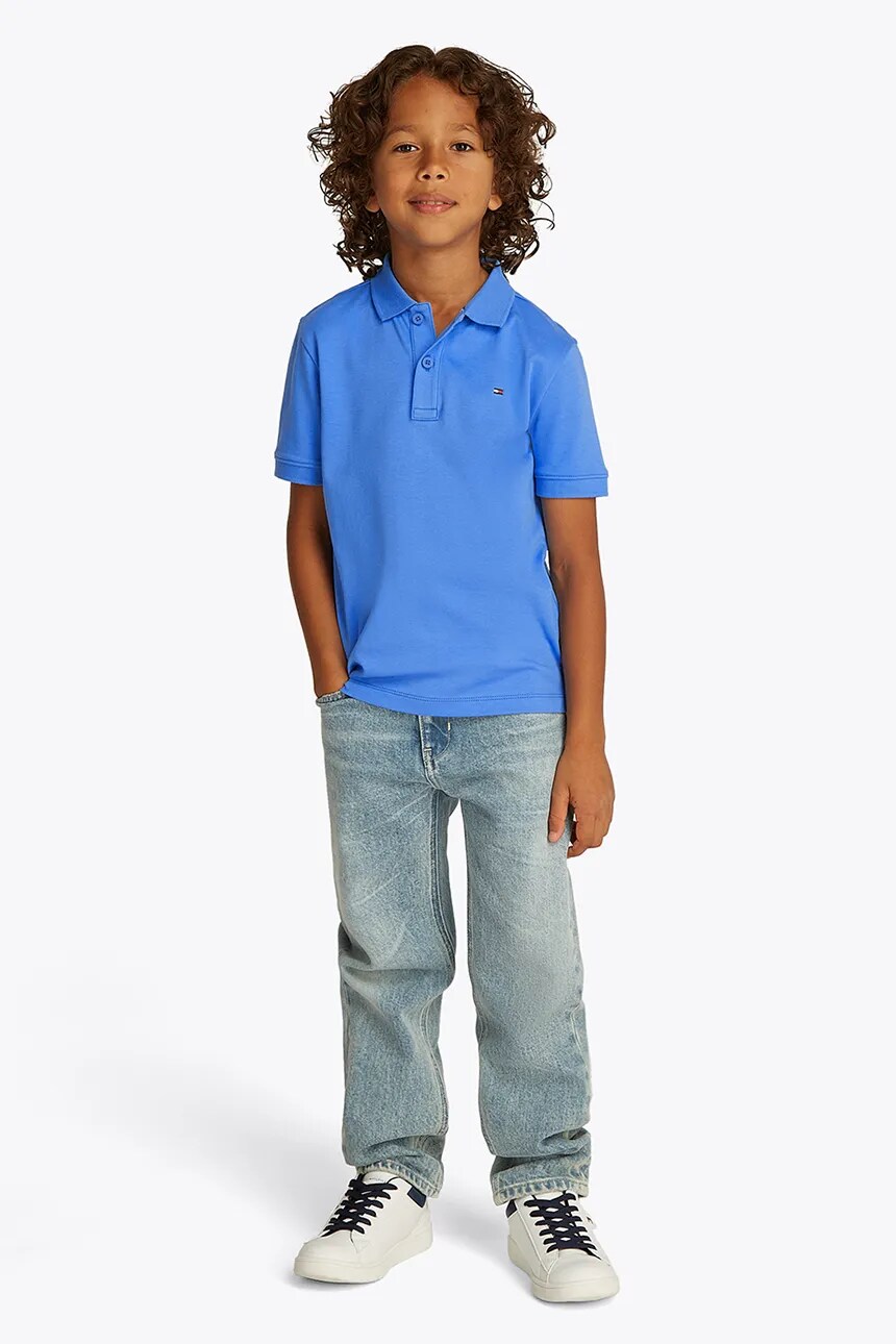 Хлопковые поло дети Tommy Hilfiger, синий
Хлопковые поло дети Tommy Hilfiger, синий