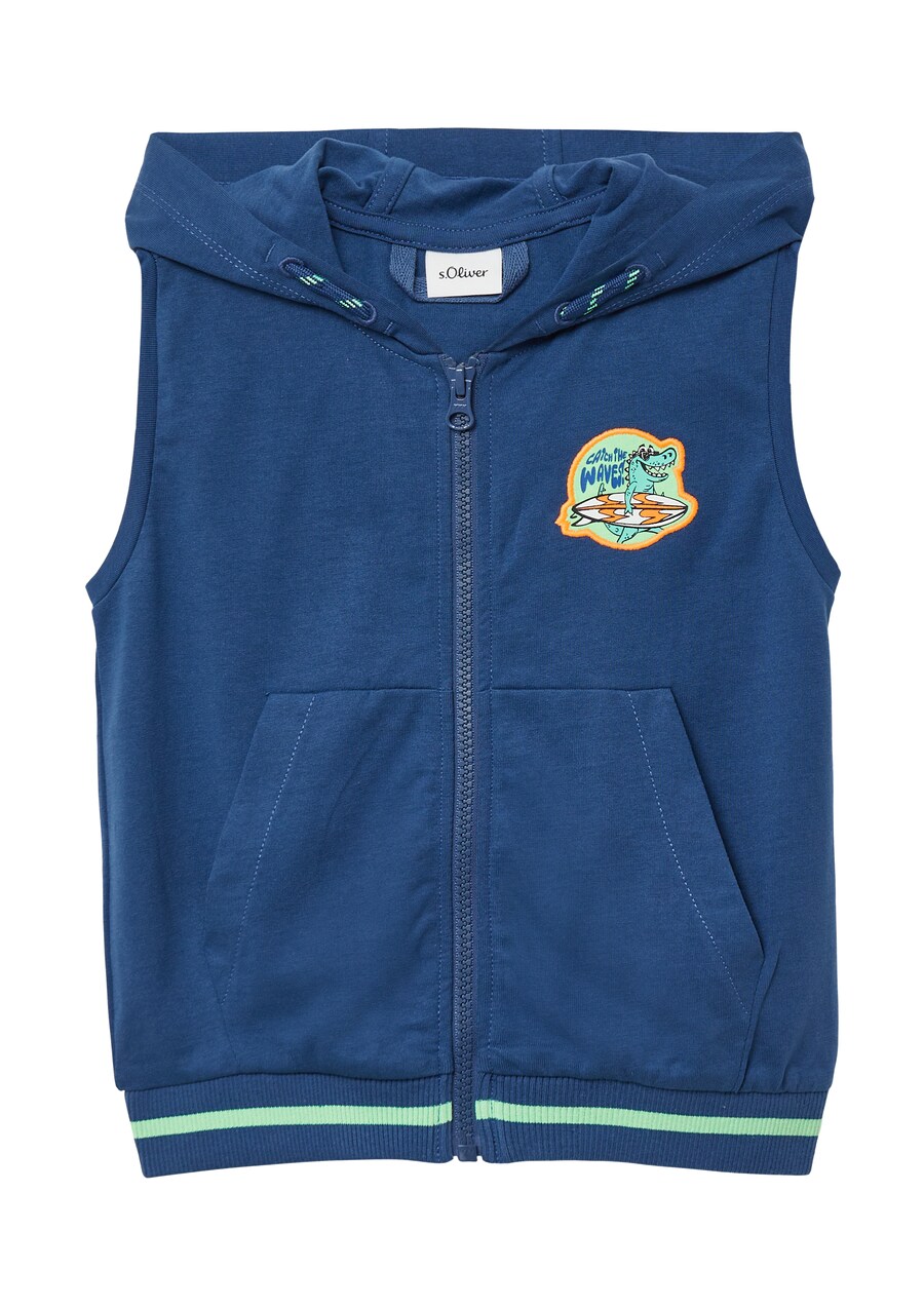 Жилет s.Oliver, аквамарин/темно-синий
Жилет s.Oliver, аквамарин/темно-синий