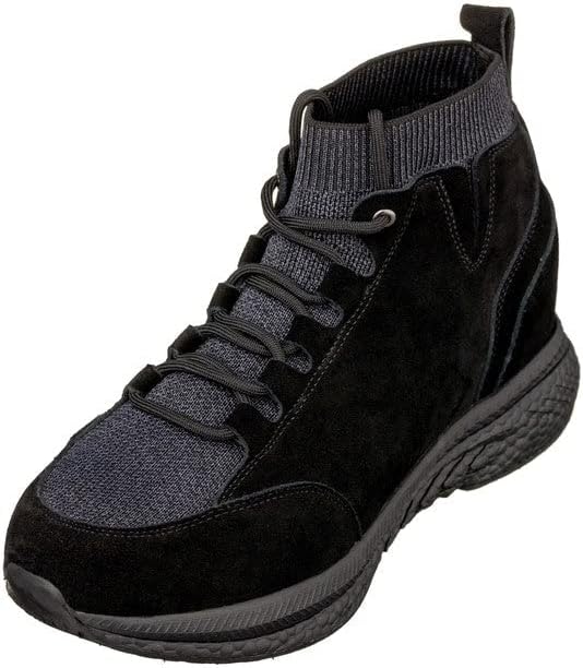 Мужские невидимые увеличивающие рост обувь CALTO - темно-коричневые модные кроссовки на высокой подошве - прибавка 8 см - S23203, размер 9 D(M) US
Мужские невидимые увеличивающие рост обувь CALTO - темно-коричневые модные кроссовки на высокой подошве - прибавка 8 см - S23203, размер 9 D(M) US