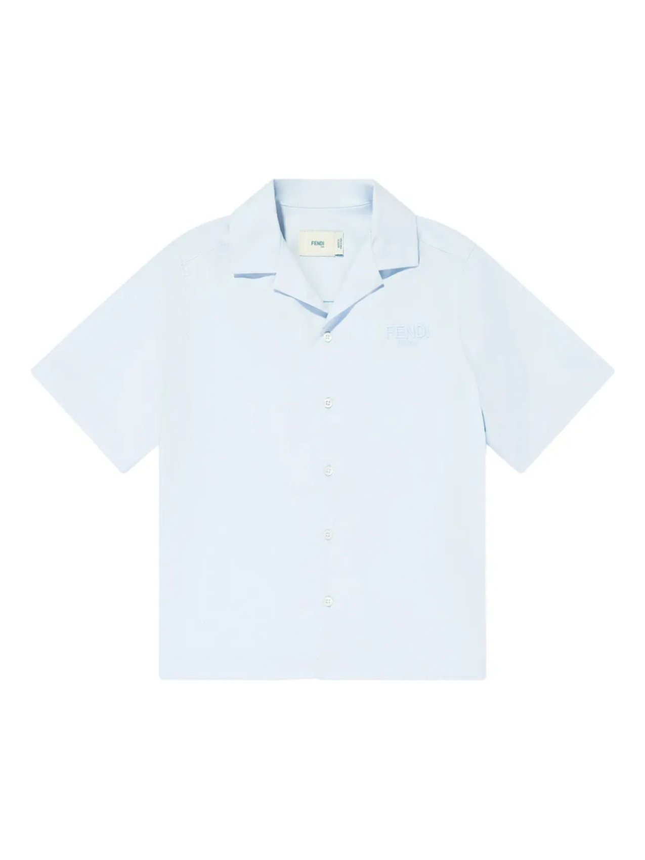 Рубашка-поло из хлопка Fendi Kids, синий
Рубашка-поло из хлопка Fendi Kids, синий