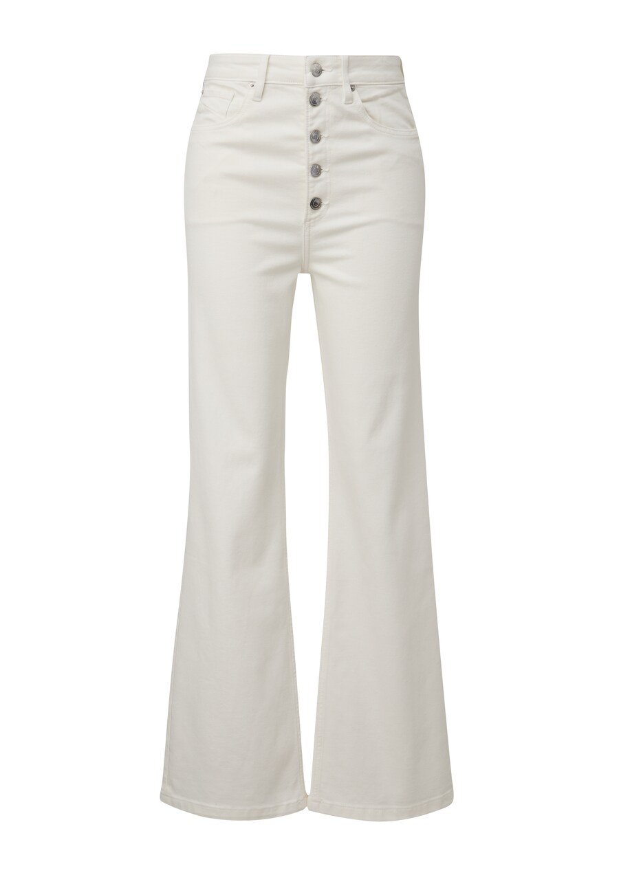 Джинсы QS Wide leg Jeans Catie, слоновая кость
Джинсы QS Wide leg Jeans Catie, слоновая кость