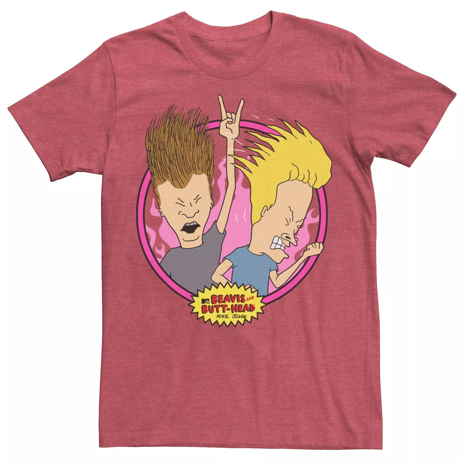 Мужская футболка с портретом в стиле рок-н-ролл Beavis and Butthead Licensed Character
Мужская футболка с портретом в стиле рок-н-ролл Beavis and Butthead Licensed Character