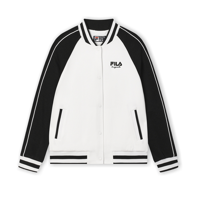 FILA Бейсбольная куртка женская стандартная белая, Standard White
FILA Бейсбольная куртка женская стандартная белая, Standard White