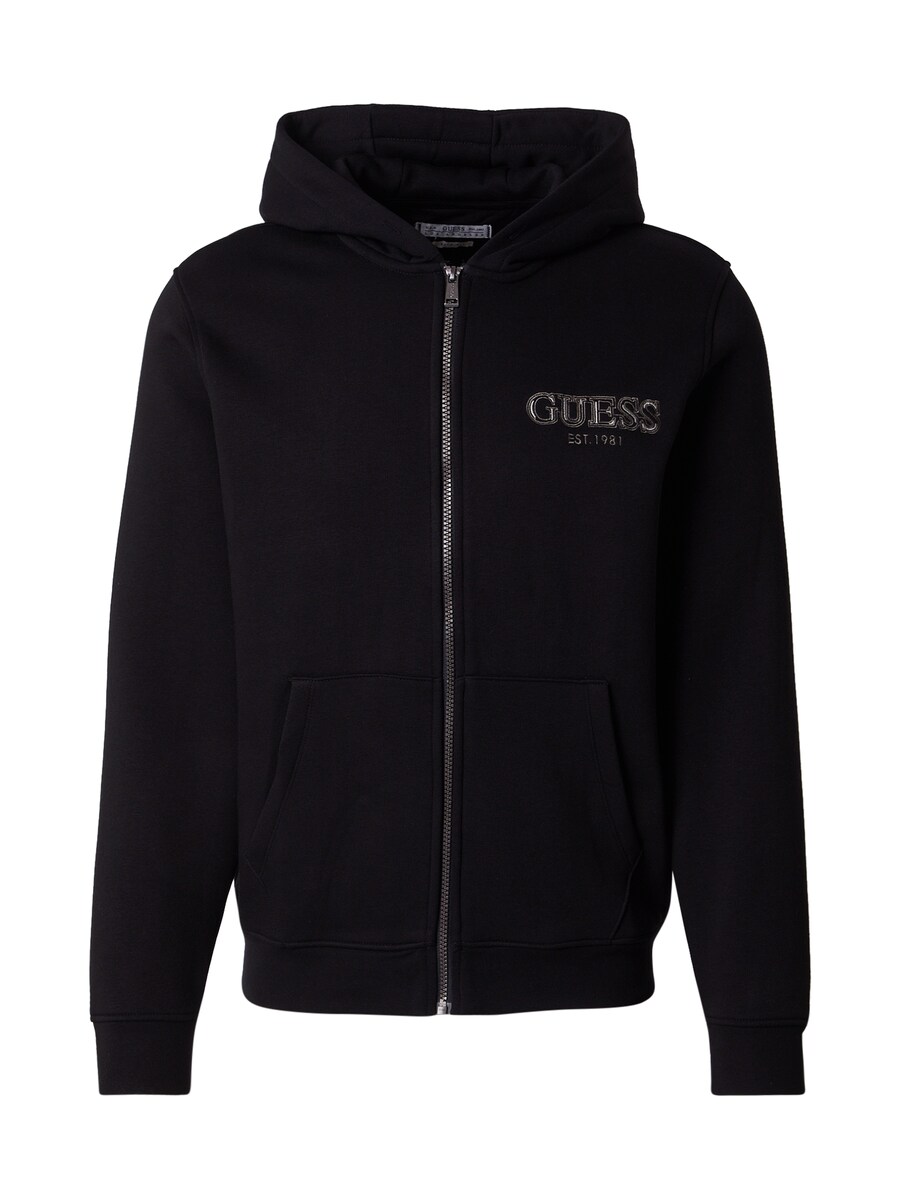 Толстовка с капюшоном на молнии GUESS, черный
Толстовка с капюшоном на молнии GUESS, черный