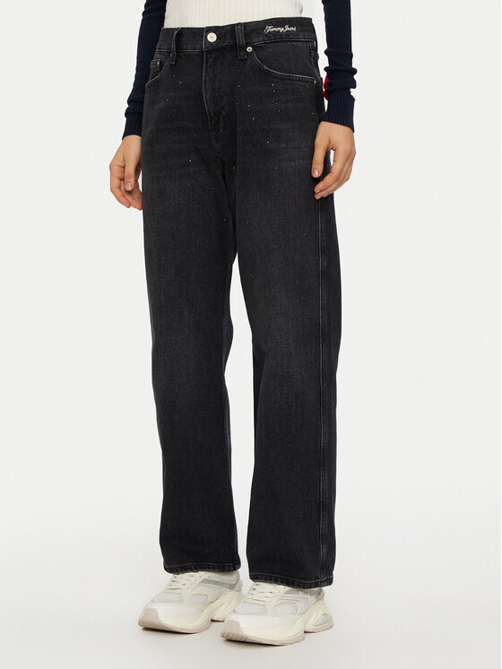 Джинсы широкие Tommy Jeans, черный
Джинсы широкие Tommy Jeans, черный