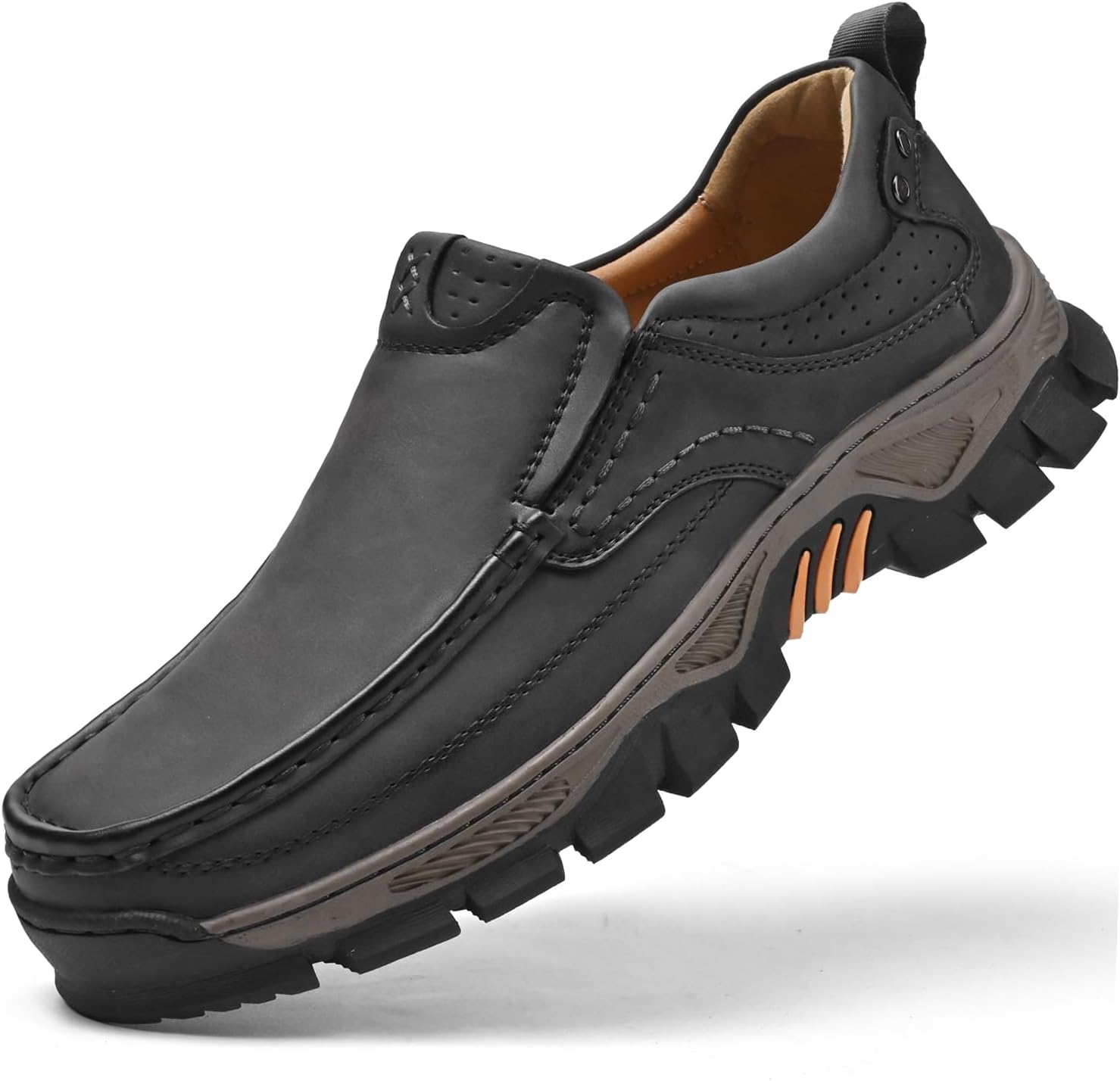 Мужские слипоны-лоферы Комфортные кожаные повседневные туфли для работы, офиса и прогулок на открытом воздухе Vcmoon, серый
Мужские слипоны-лоферы Комфортные кожаные повседневные туфли для работы, офиса и прогулок на открытом воздухе Vcmoon, серый