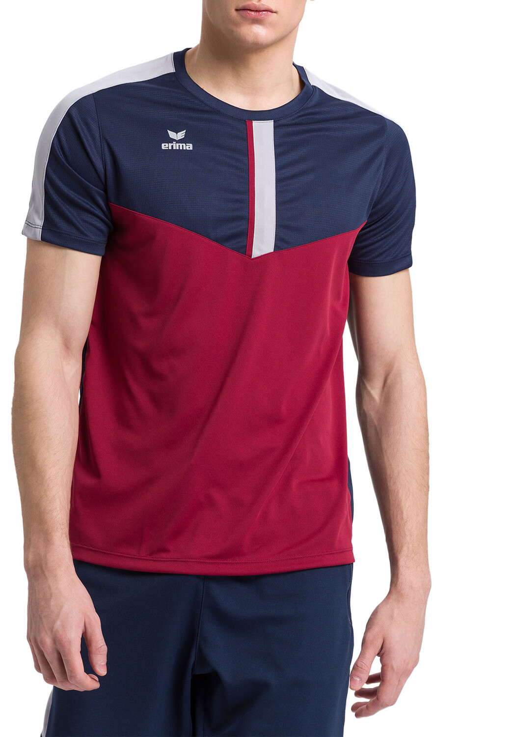 Футболка erima Squad, цвет new navy/bordeaux/silver grey
Футболка erima Squad, цвет new navy/bordeaux/silver grey