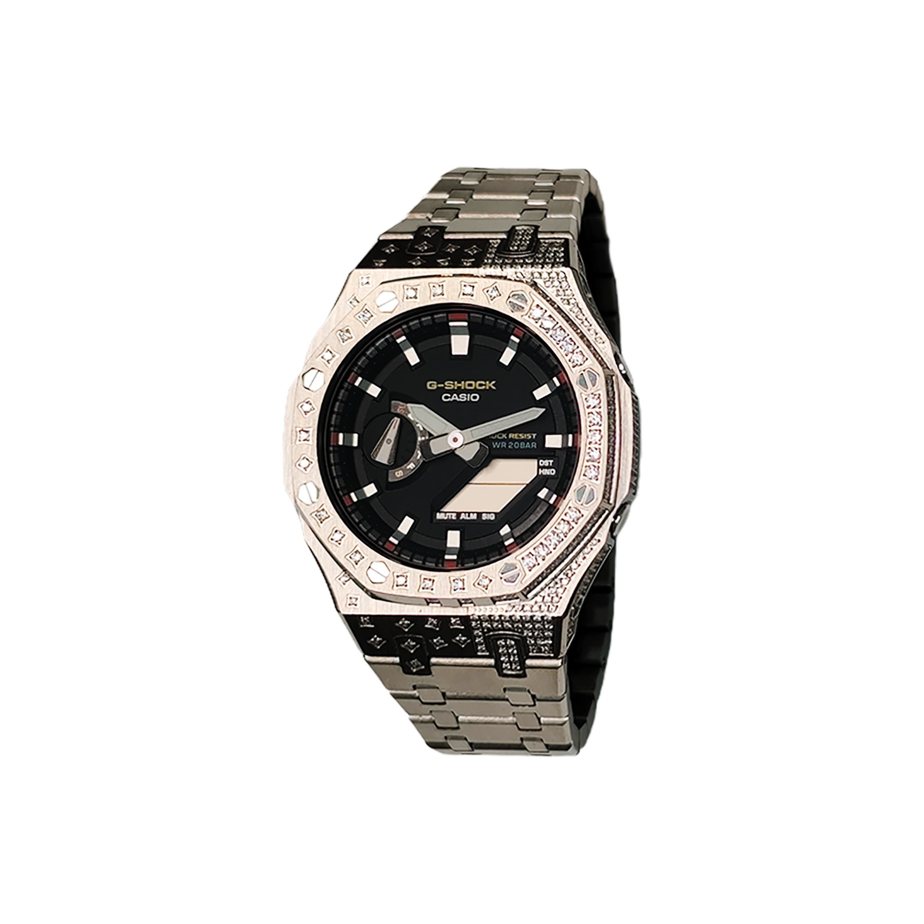 CASIO Мужские часы Retrofit Series с электронным механизмом, стальной браслет, черный циферблат
CASIO Мужские часы Retrofit Series с электронным механизмом, стальной браслет, черный циферблат