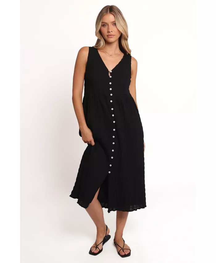 Женское платье-миди Сэм Petal and Pup, черный
Женское платье-миди Сэм Petal and Pup, черный