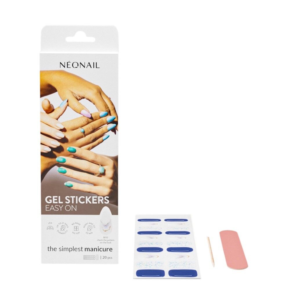 Гибридный лак в наклейке Neonail Easy On M10, 20 шт
Гибридный лак в наклейке Neonail Easy On M10, 20 шт
