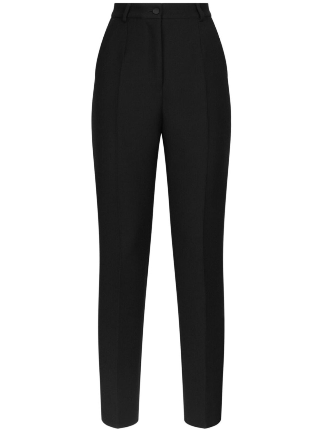 Dolce & Gabbana габардиновые брюки строгого кроя, черный 
Dolce & Gabbana габардиновые брюки строгого кроя, черный