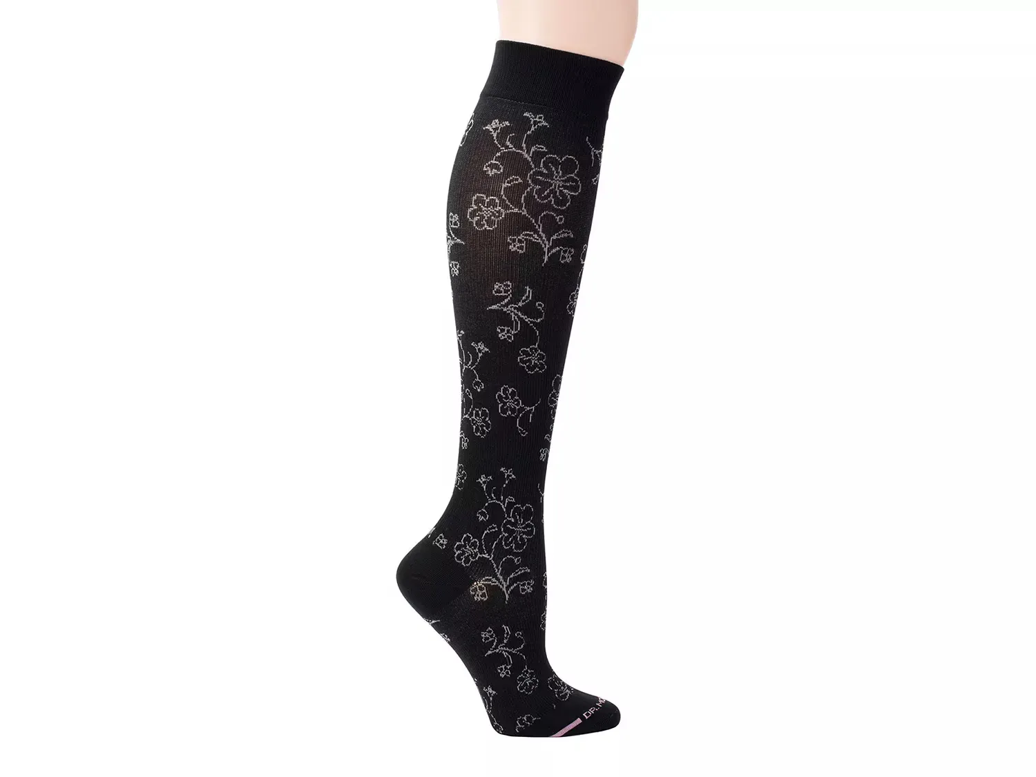 Женские компрессионные гольфы Floral Dr. Motion, Black Floral Print
Женские компрессионные гольфы Floral Dr. Motion, Black Floral Print