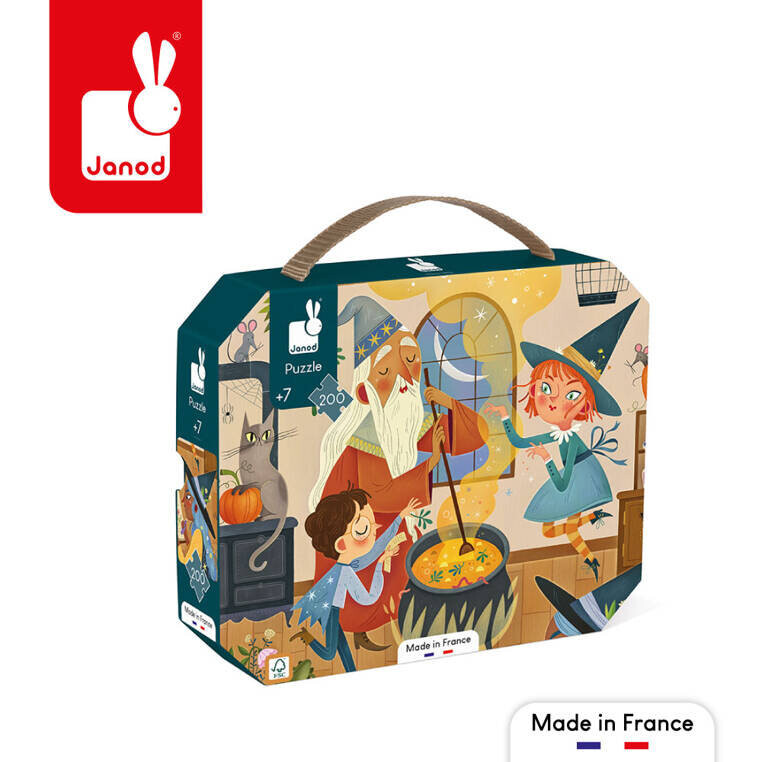 Janod, Кубок-пазл в чемодане, 200 шт.
Janod, Кубок-пазл в чемодане, 200 шт.
