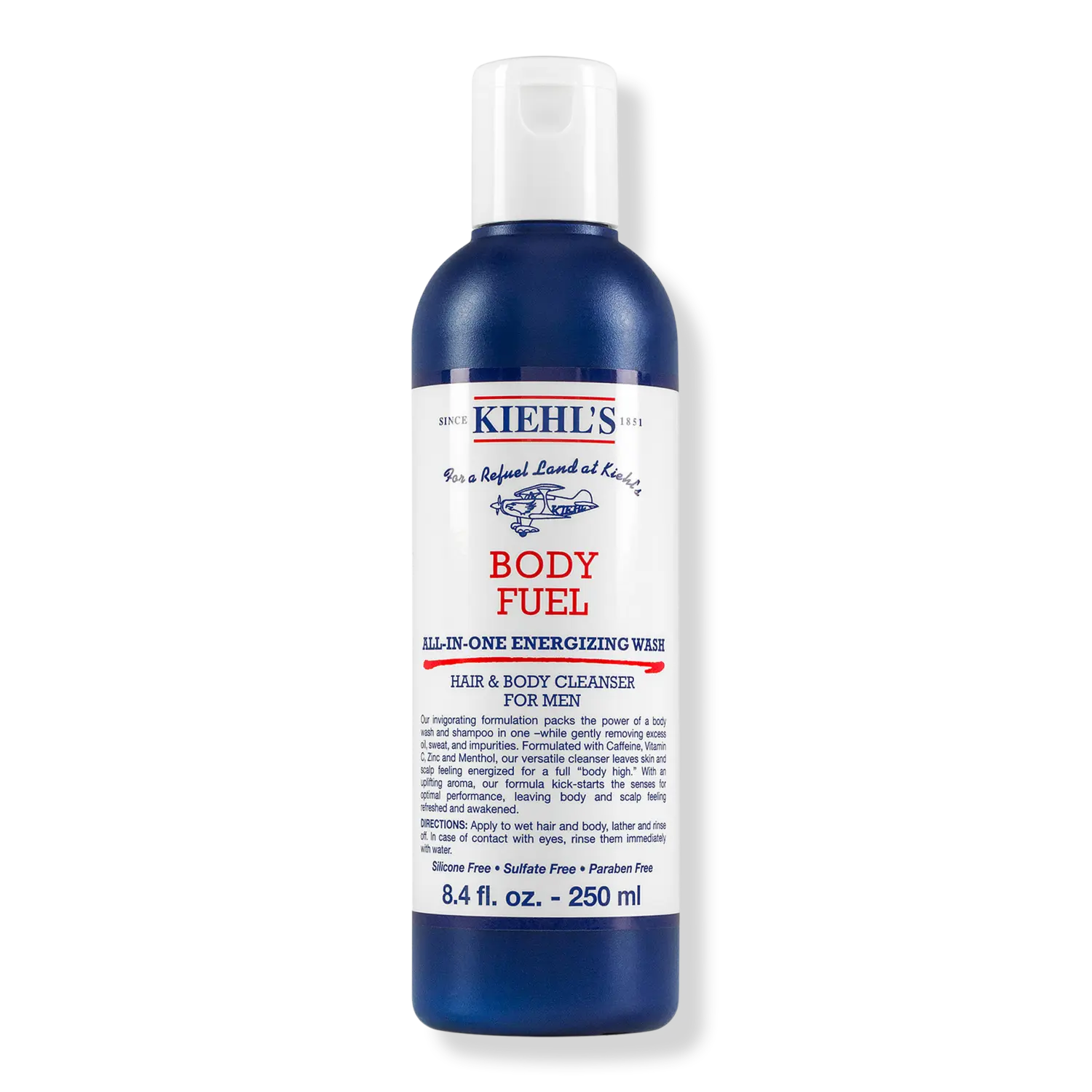 Энергетический гель для душа Body Fuel All-In-One Kiehl's Since 1851, 8.5 oz
Энергетический гель для душа Body Fuel All-In-One Kiehl's Since 1851, 8.5 oz