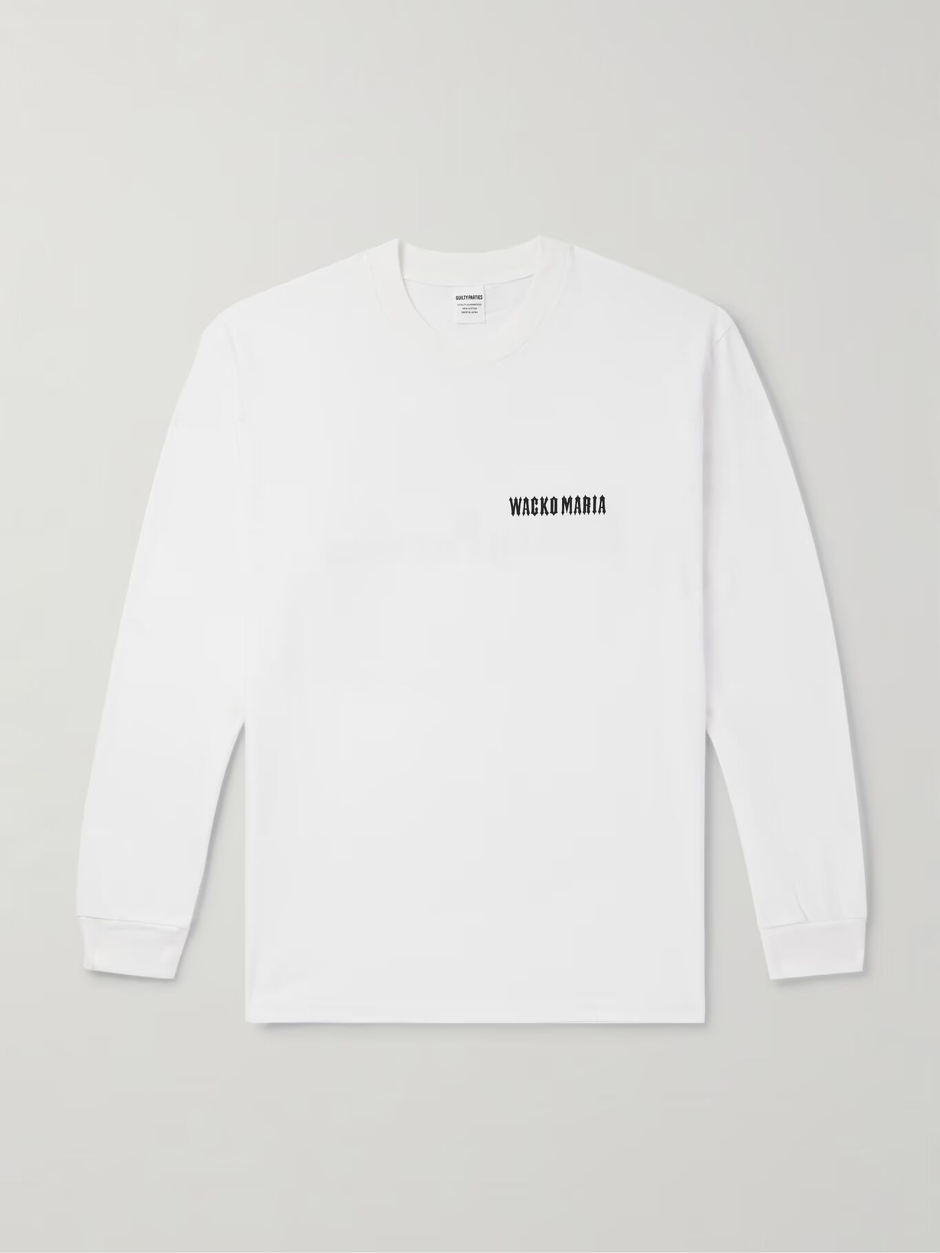 Футболка из хлопкового джерси с логотипом WACKO MARIA, белый
Футболка из хлопкового джерси с логотипом WACKO MARIA, белый