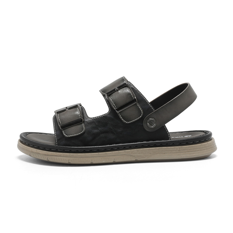 NAVIGARE Пляжные сандалии мужские, черно-серые 
NAVIGARE Пляжные сандалии мужские, черно-серые